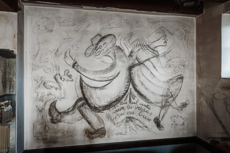 Une fresque d'André Rozay